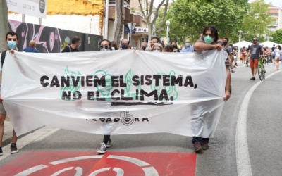 Imatge de la primera manifestació de l'entitat al juny | Àlex Meyer 